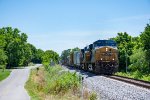 Northbound manifest along Bugscuffle Road 